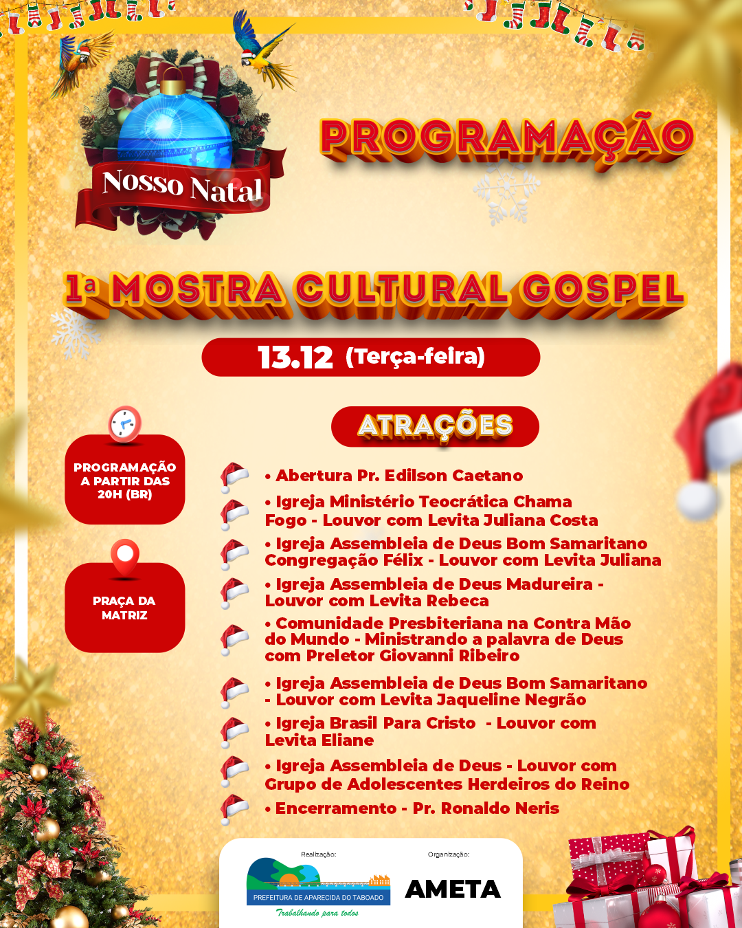 Programação Diária (Nosso Natal)